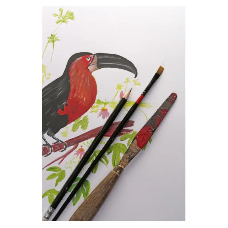 Blok Mixed Media Paint On biały Clairefontaine - A4, 250 g, 40 ark rysunek